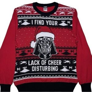Star Wars ~ Darth Vader ~ Sweater ~ Men’s XL ~ Unisex ~ Women’s 2X ~ pullover